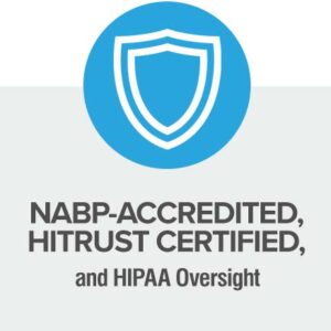 NABP ACCREDITED, HI-TRUST CERTIFIED AND HIPAA OVERSIGHT
