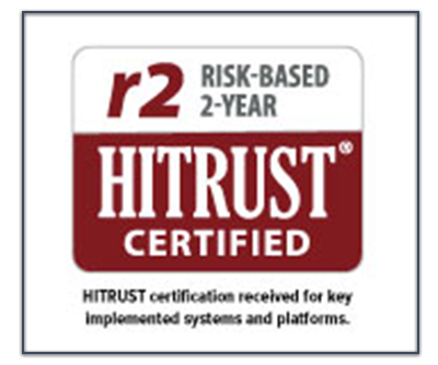 HITRUST Risk-Based, 2-Year Certification